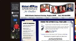 Desktop Screenshot of dullessportsplex.com